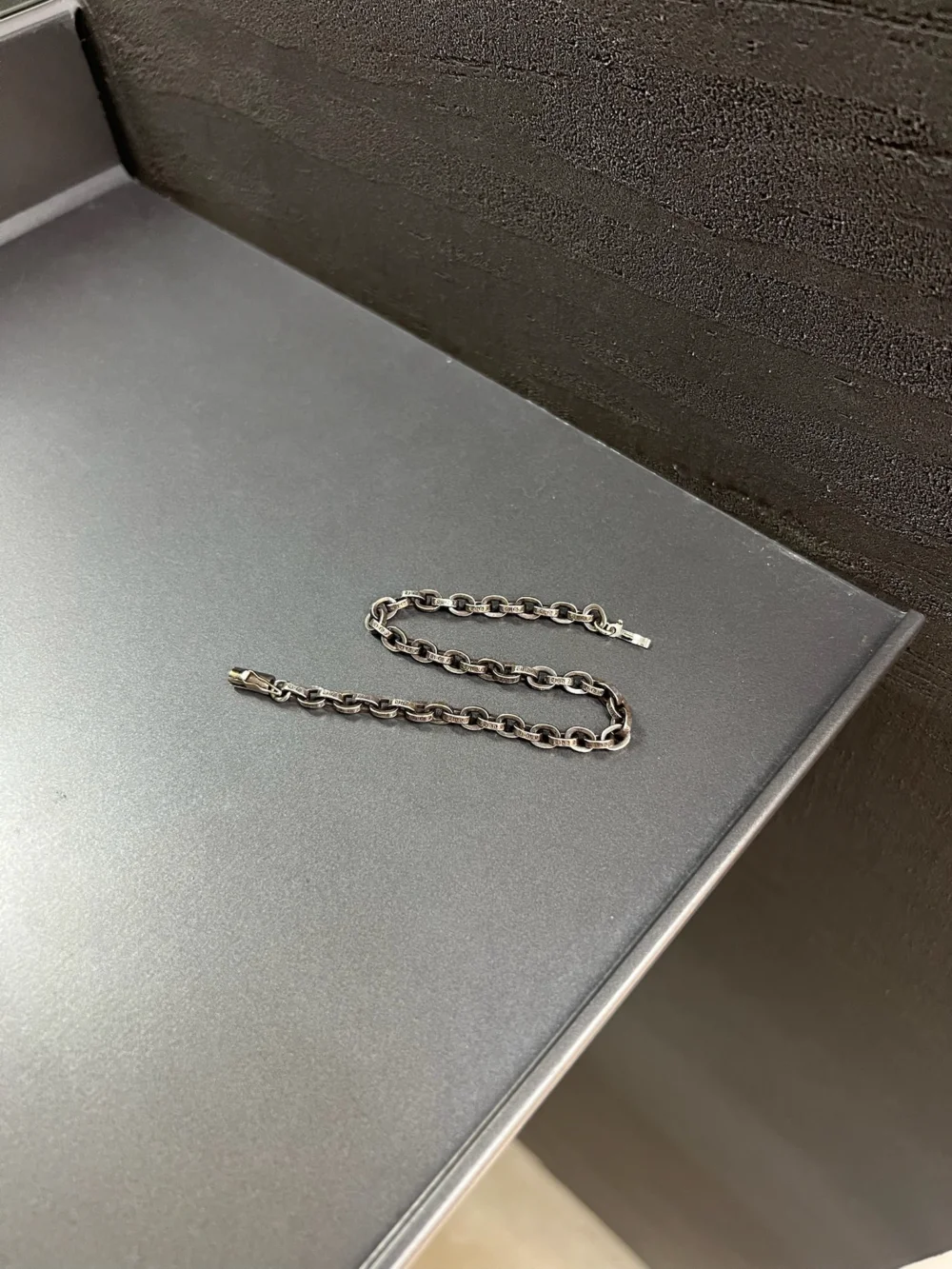 Chrome Hearts paperchain bracelet