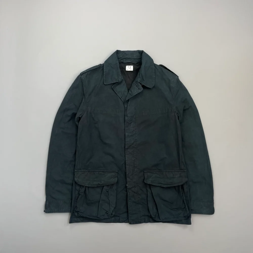 C.P. Company Navy SS02 Minimal Tailored Cotton Field Jacket
