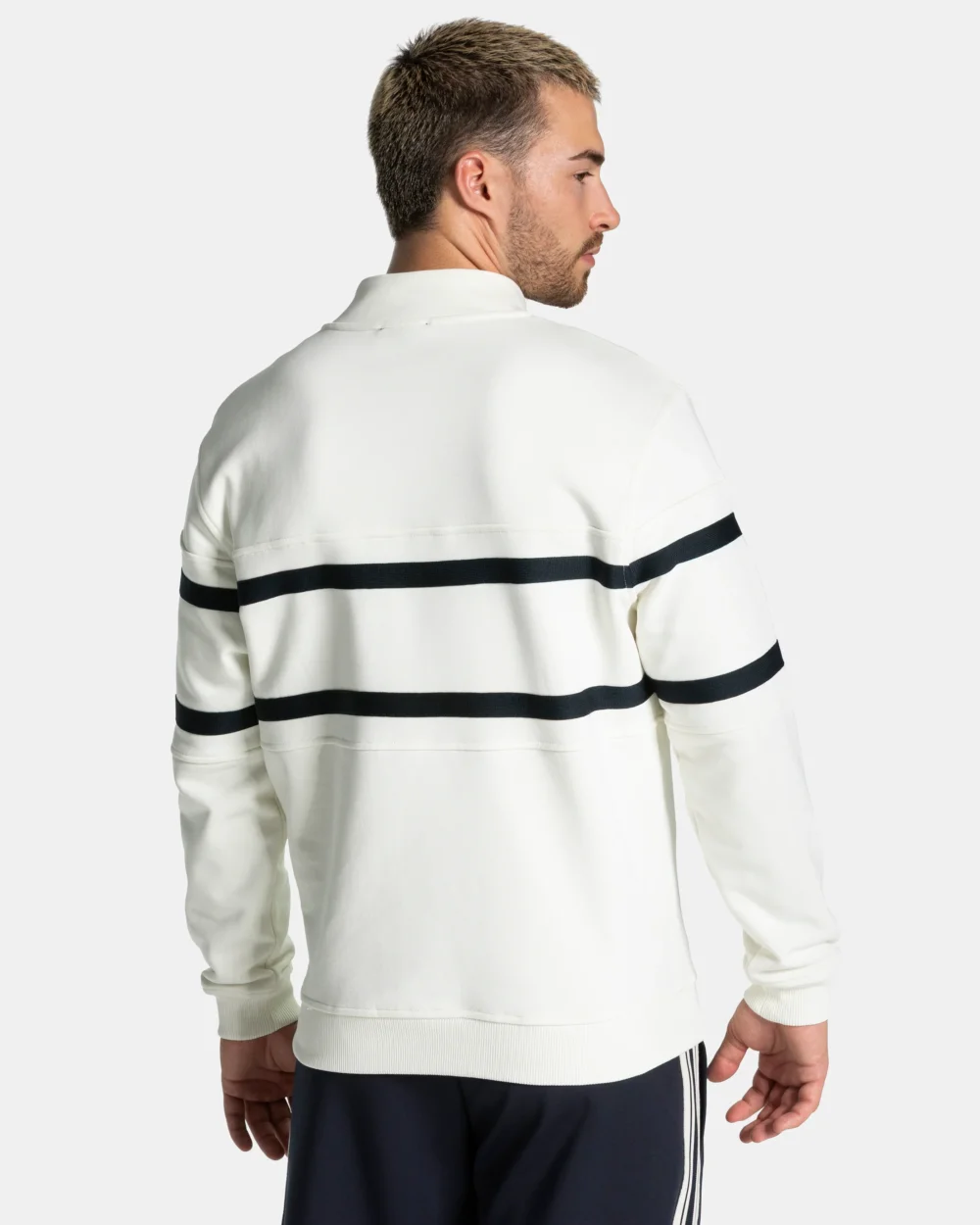 Club Half Zip Sweater ‘Off White – Midnight’ - 2