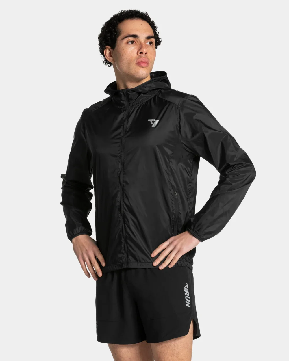 RUN Lightweight Zip Jacke ‘Black’