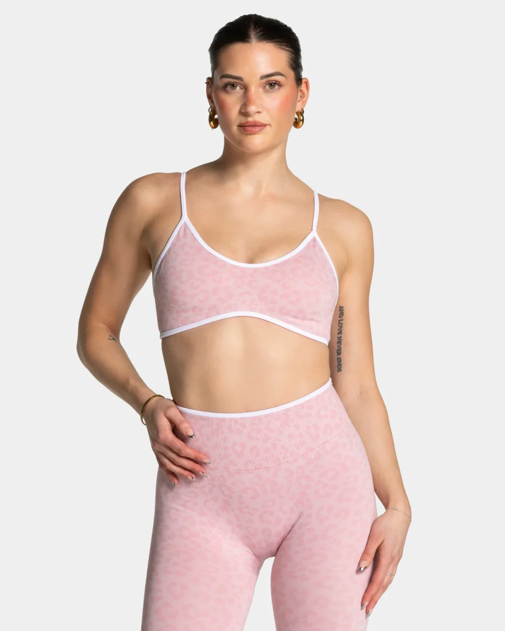 Contrastline Bra ‘Light Pink Leopard’