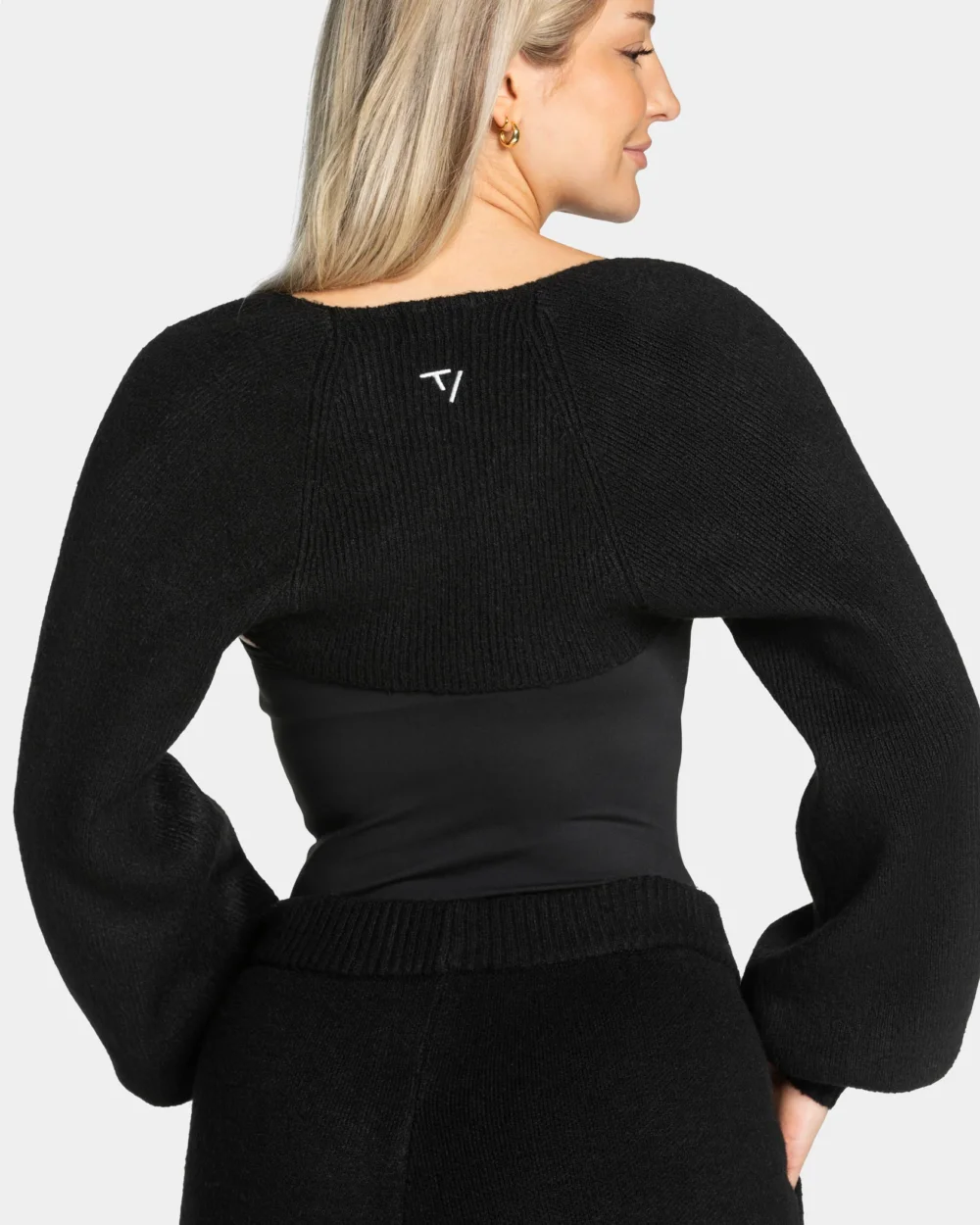 Knit Bolero ‘Black’ - 4