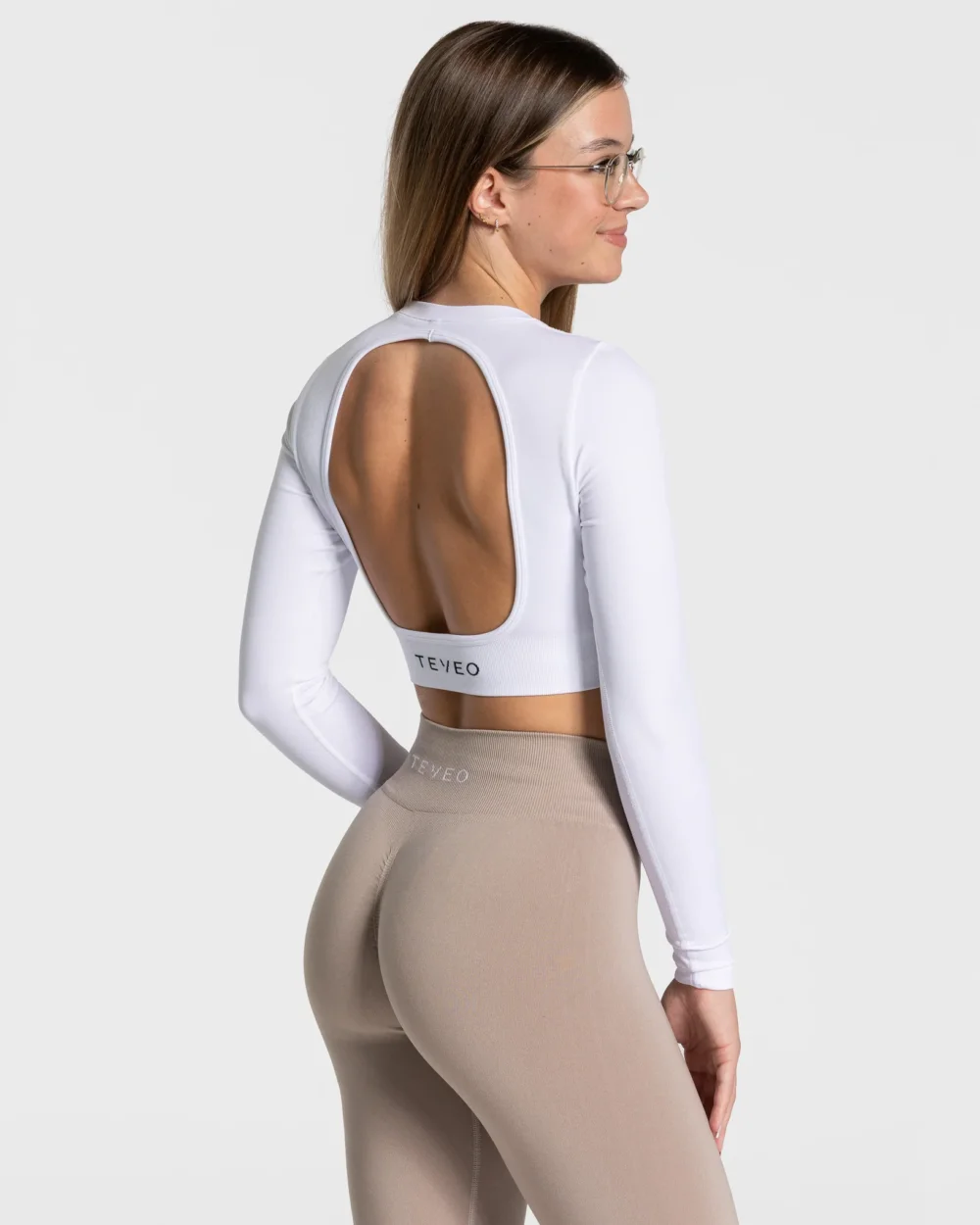 Everyday Cut Out Longsleeve ‘White’