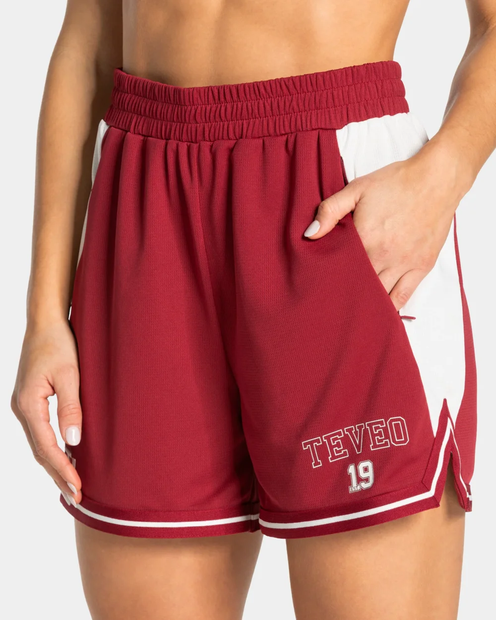 Football Shorts ‘Cranberry’ - 4