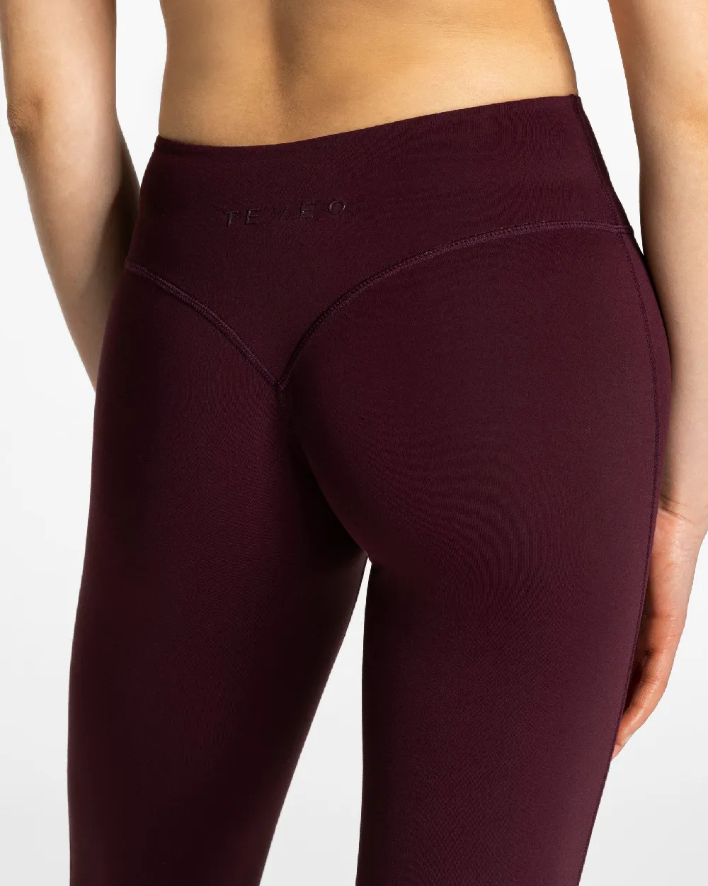 Allrounder Tall Flared Leggings ‘Merlot’ - 4