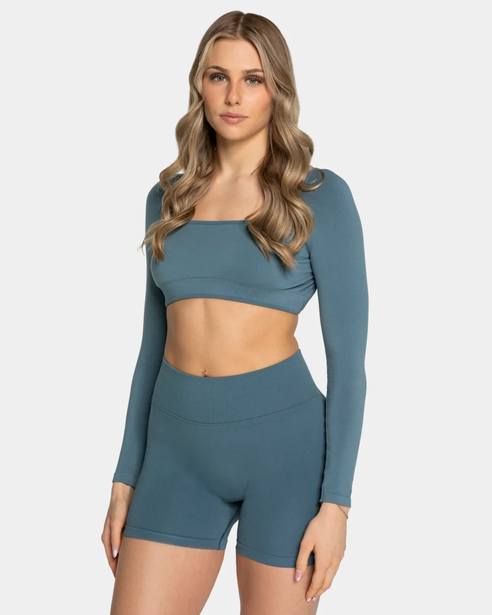 Femme Backless Longsleeve ‘Teal’