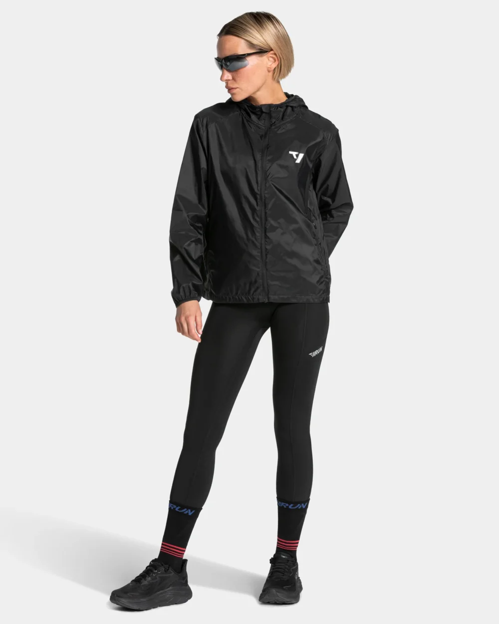 RUN Lightweight Zip Jacke ‘Black’ - 3