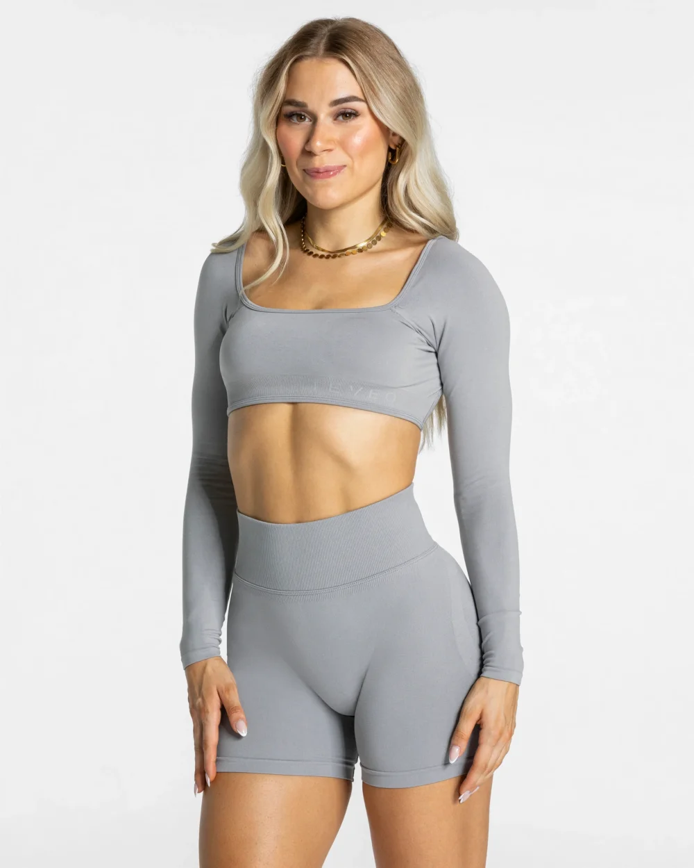 Femme Backless Longsleeve ‘Grey’
