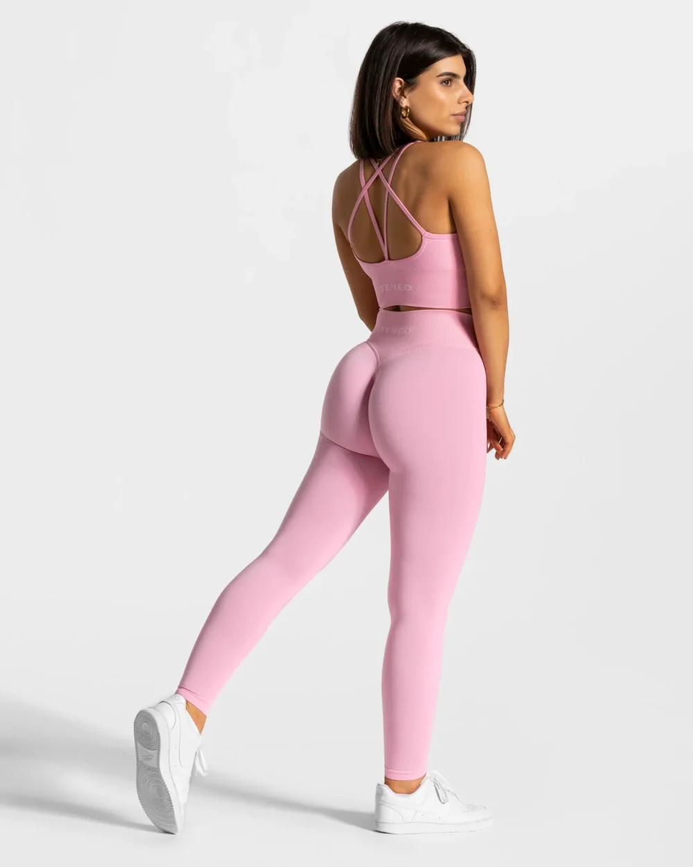 Statement Scrunch Leggings ‘Pink’ - 5