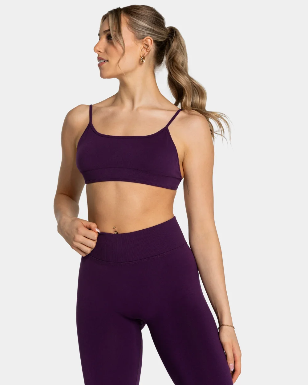 Femme Backless Bra ‘Aubergine’