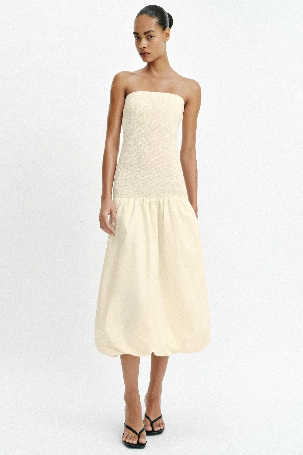COMBINATION STRAPLESS DRESS