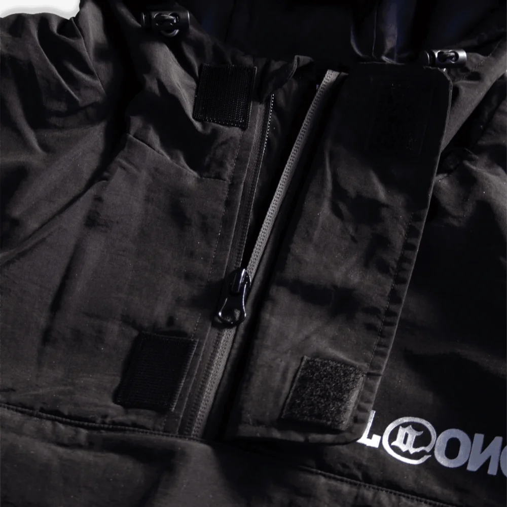 Black Reflective Anorak - 4