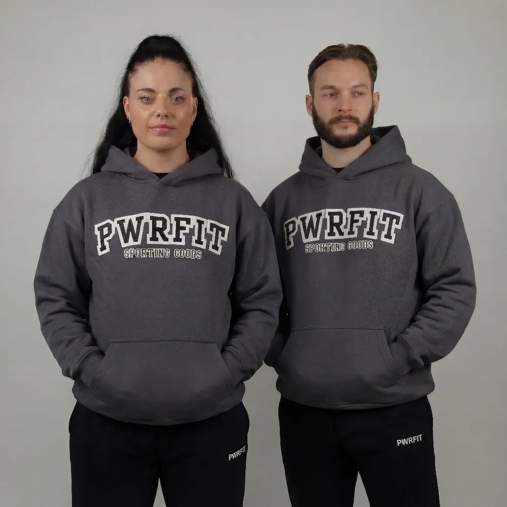 Varsity Hoodie (Charcoal Grey)