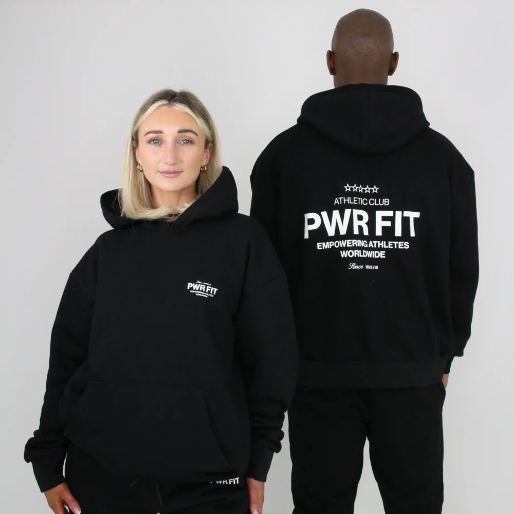 Signature Oversized Hoodie (Black)