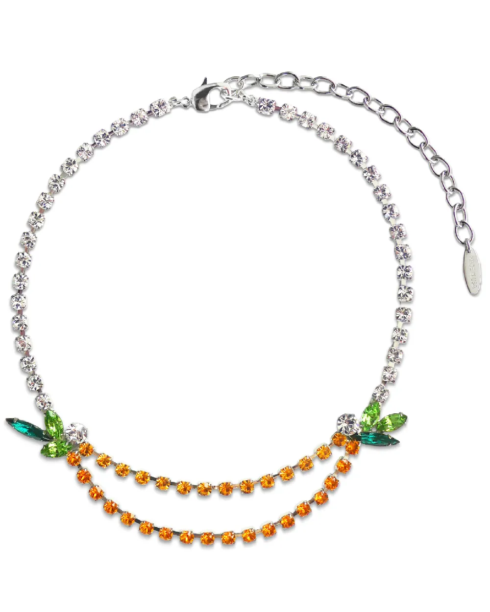 Tangy Orange Necklace