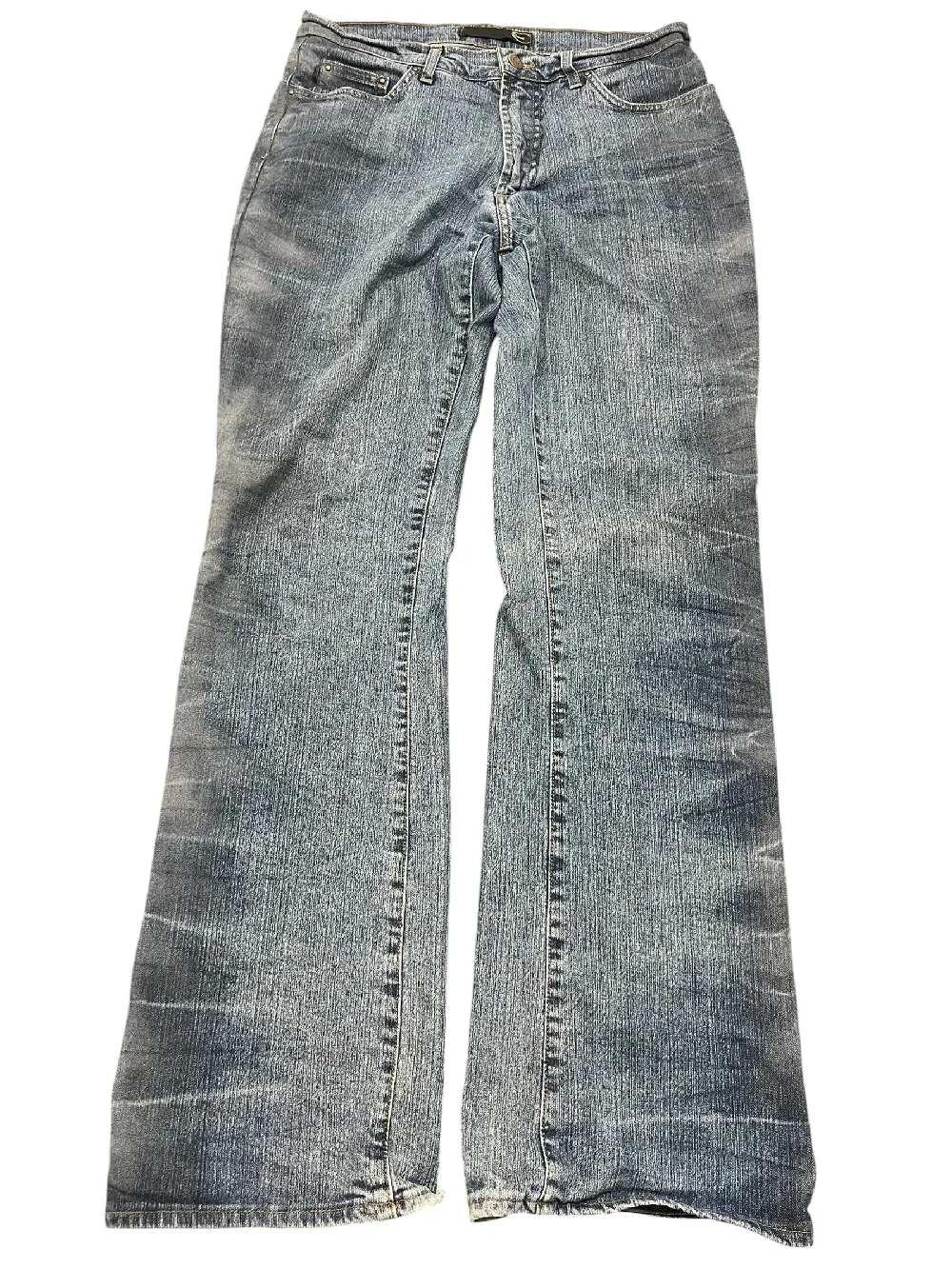 Just Cavalli Blue Tie-Dye Denim Jeans