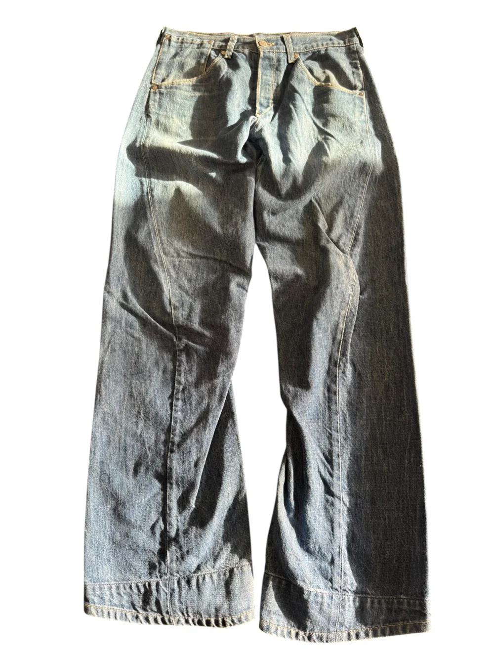 Levi's Blue Faded One Pocket Back Denim Jean