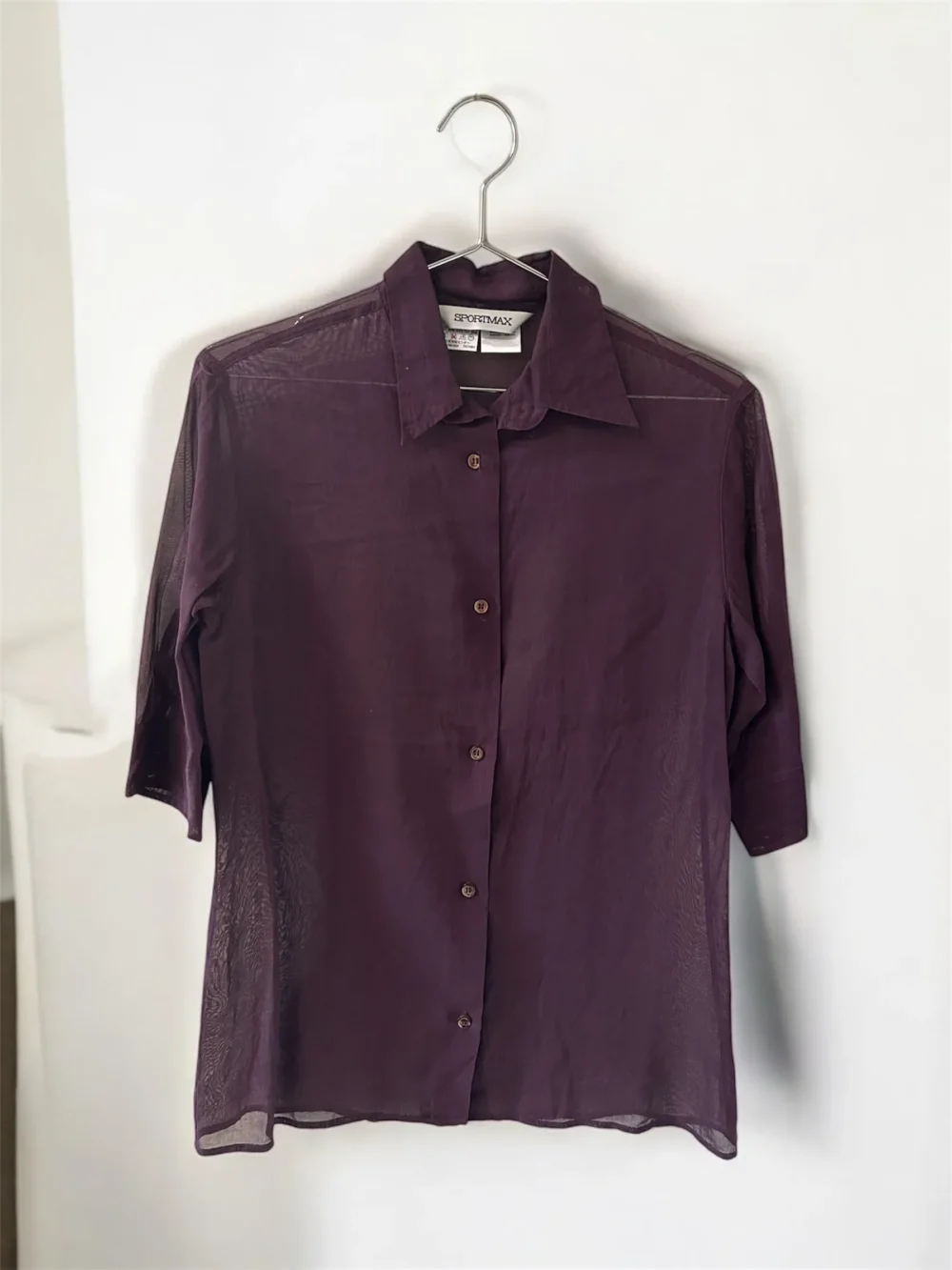 SportMax Chemise Violet