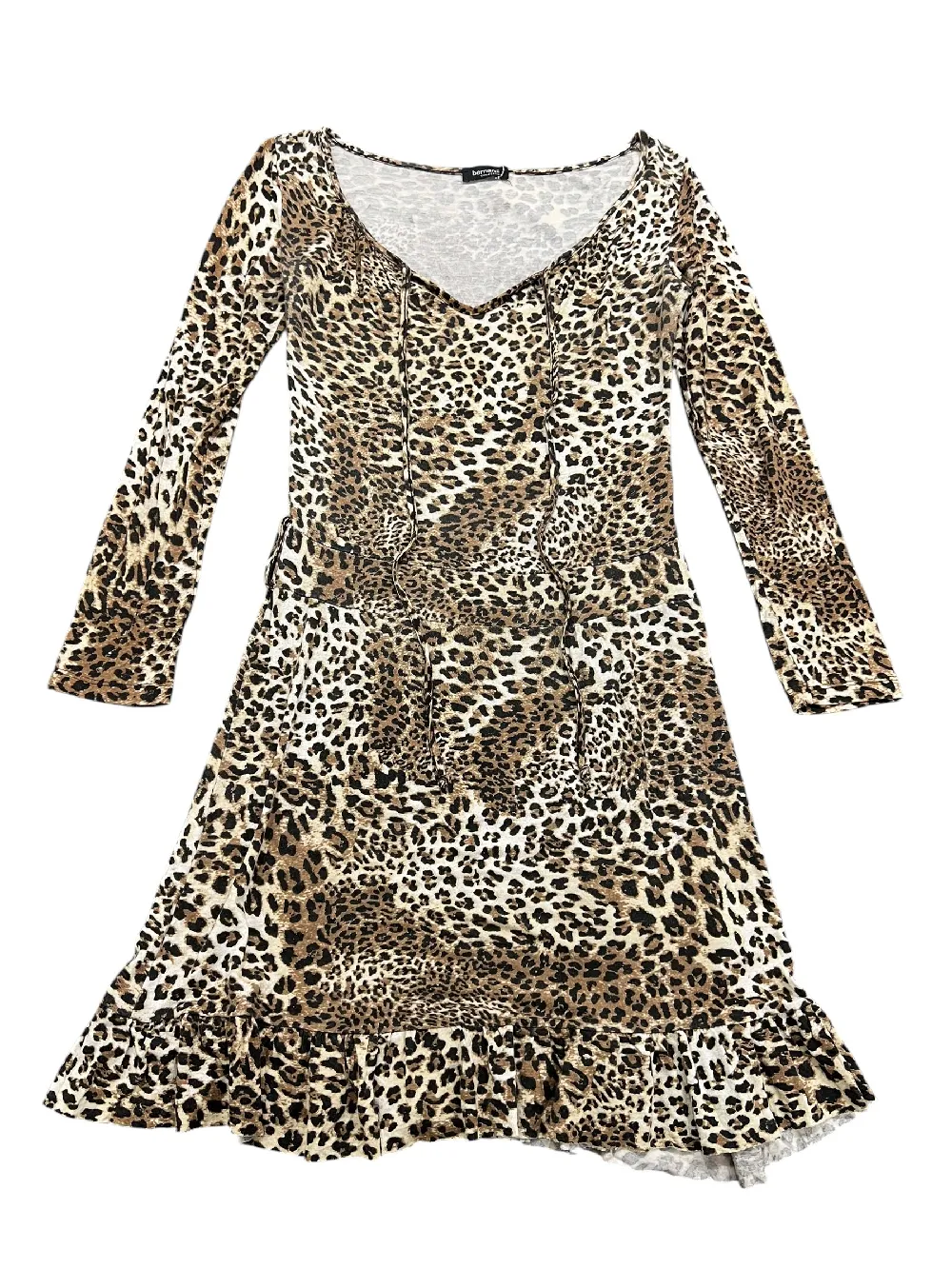 Bernadi Leopard Print Dress