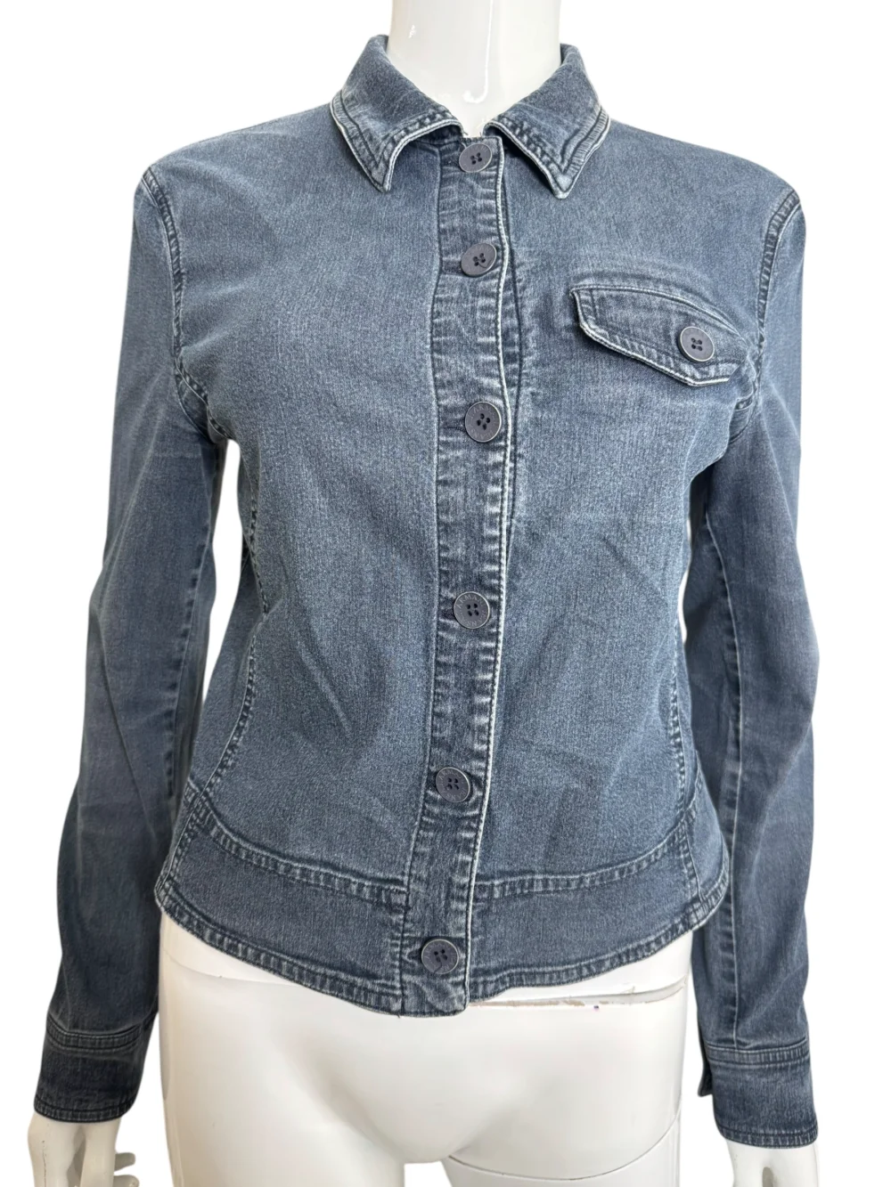 Armani Jeans Blue Jean Jacket