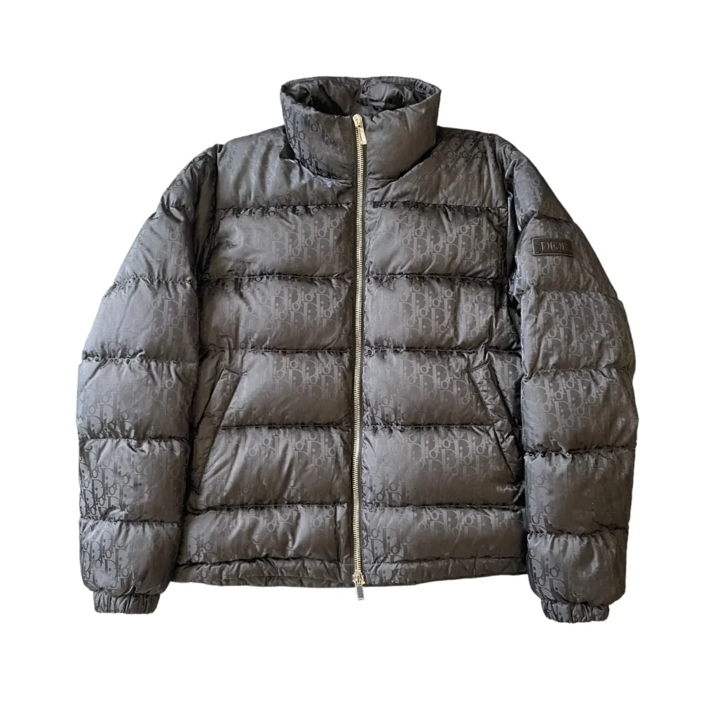 Dior Oblique Down Puffer Jacket Pre Owned