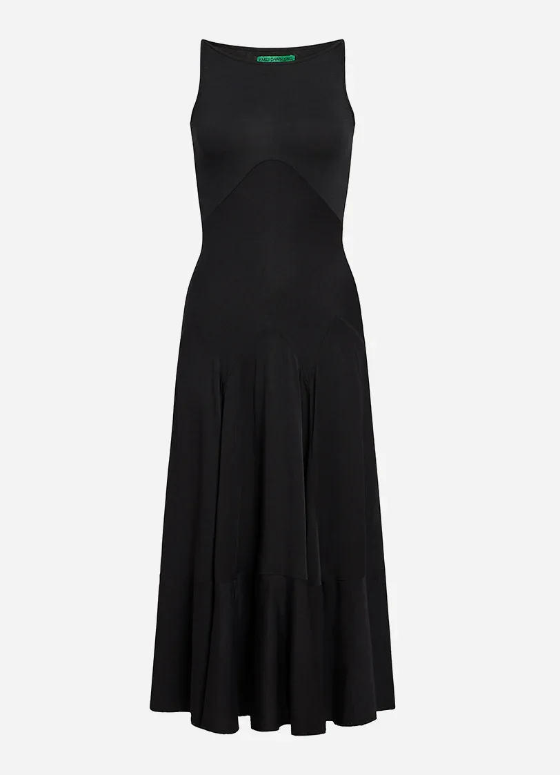 Dammit Janet Dress - Rose Silk Jersey