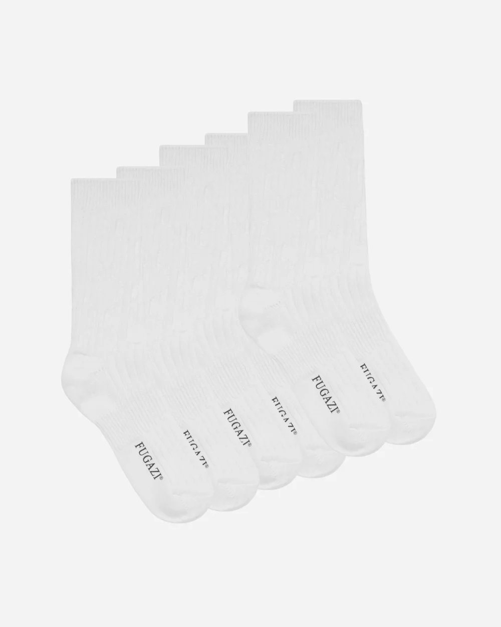 Liner Knit Sock Bundle White