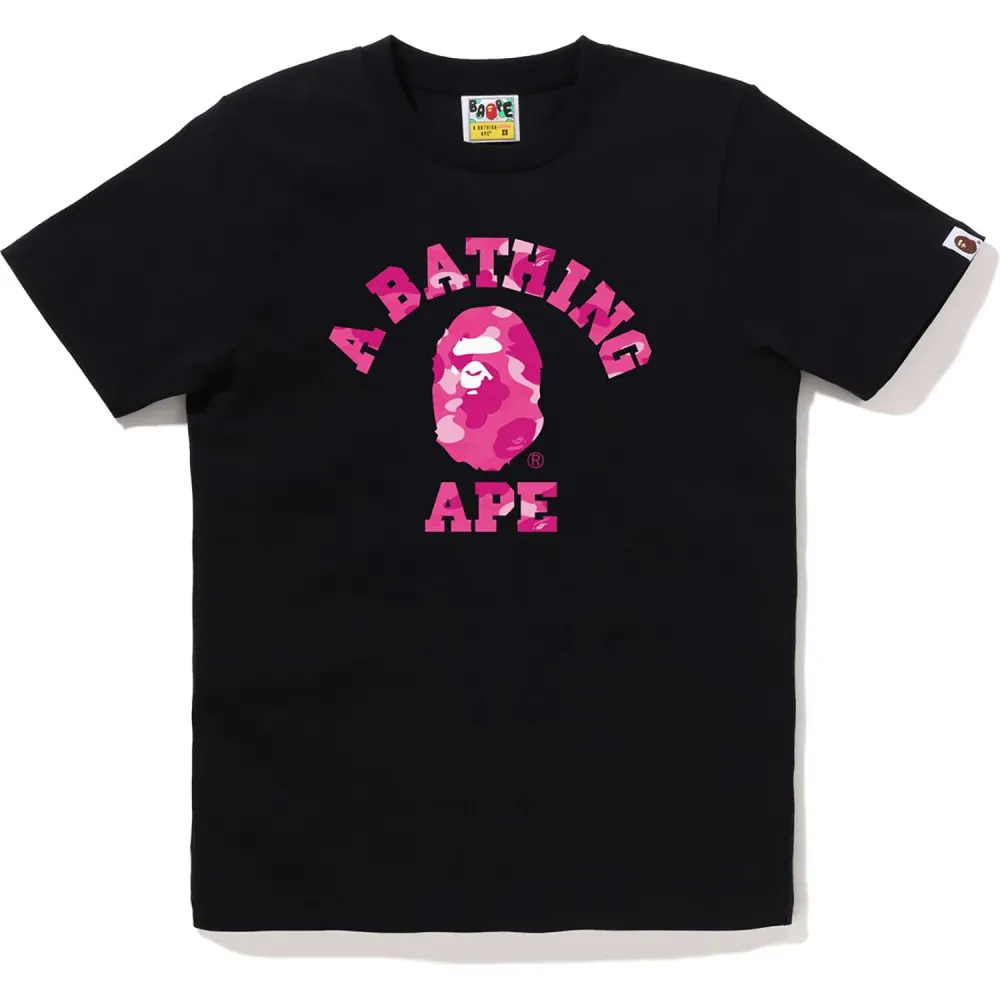 COLOR CAMO COLLEGE TEE LADIES