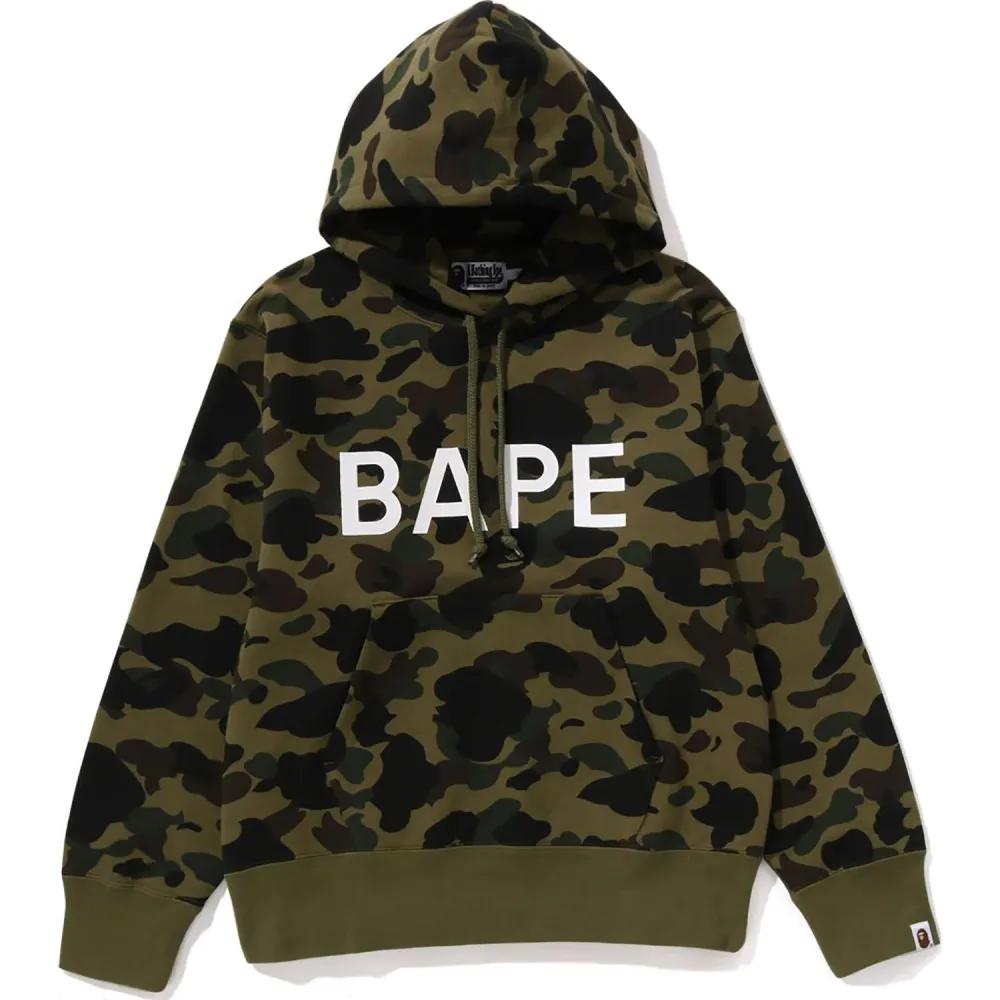 1ST CAMO PULLOVER HOODIE LADIES