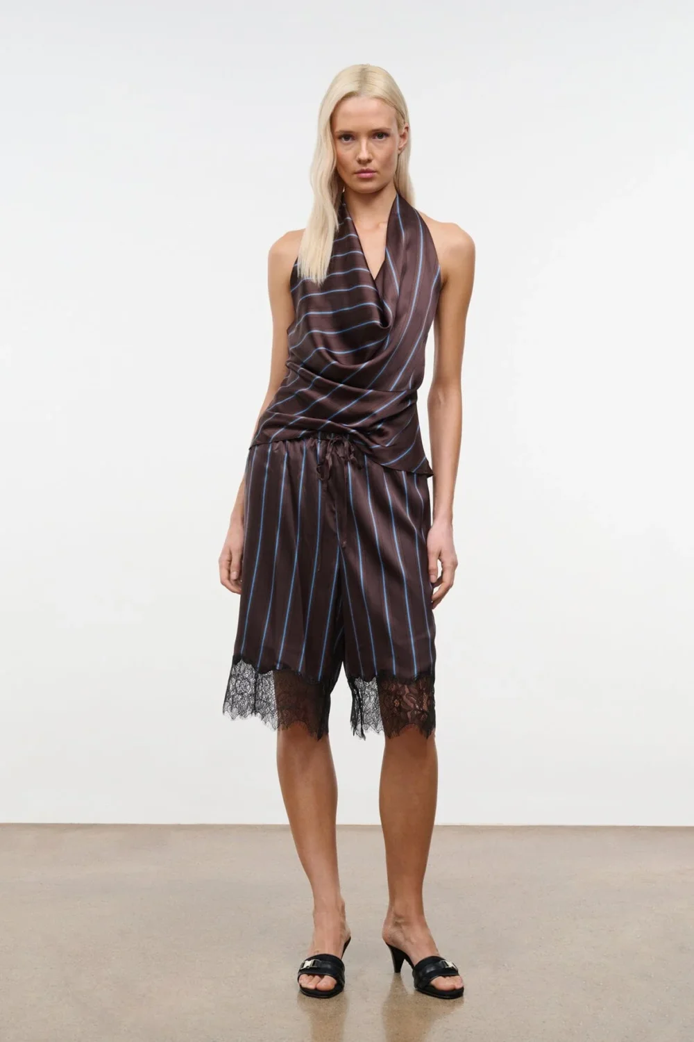 VERANO SILK SHORT | REDONDO STRIPE