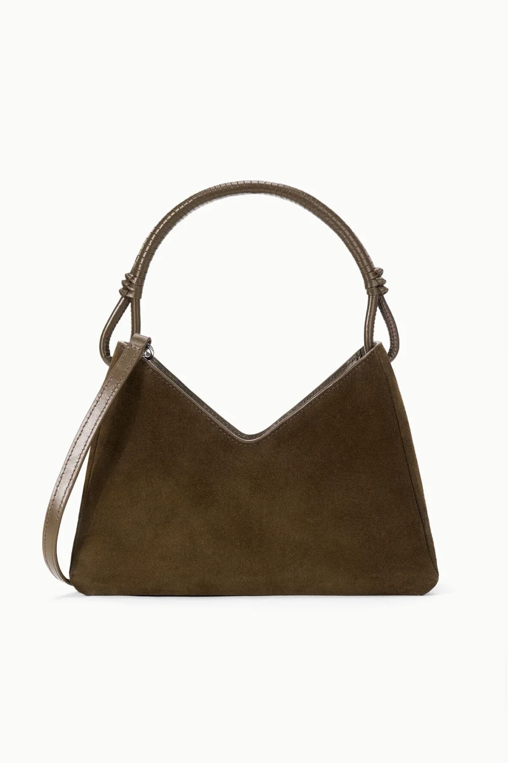 VALERIE SHOULDER BAG | TRUFFLE SUEDE