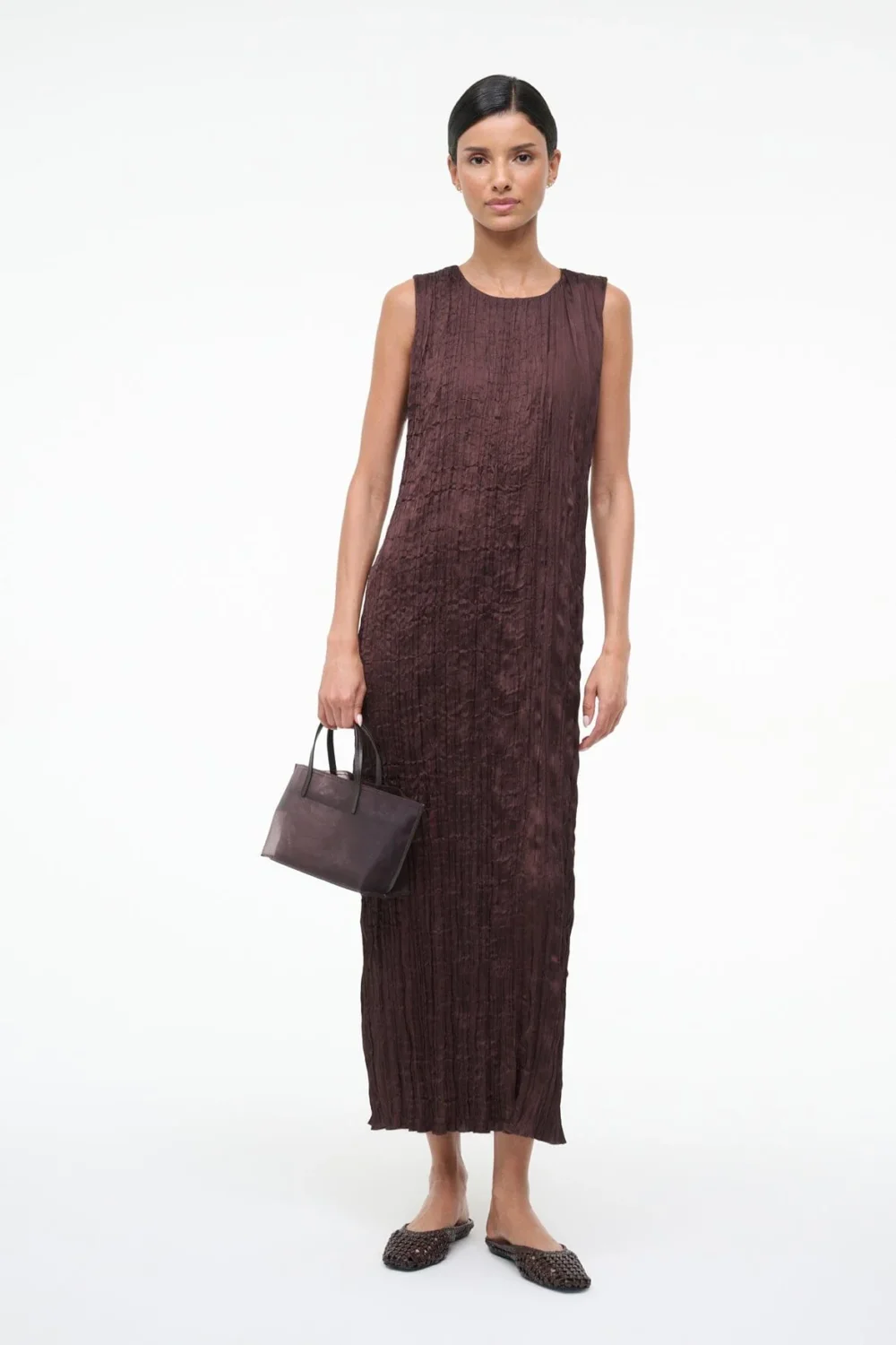 MIZU DRESS | EARTH PLISSE