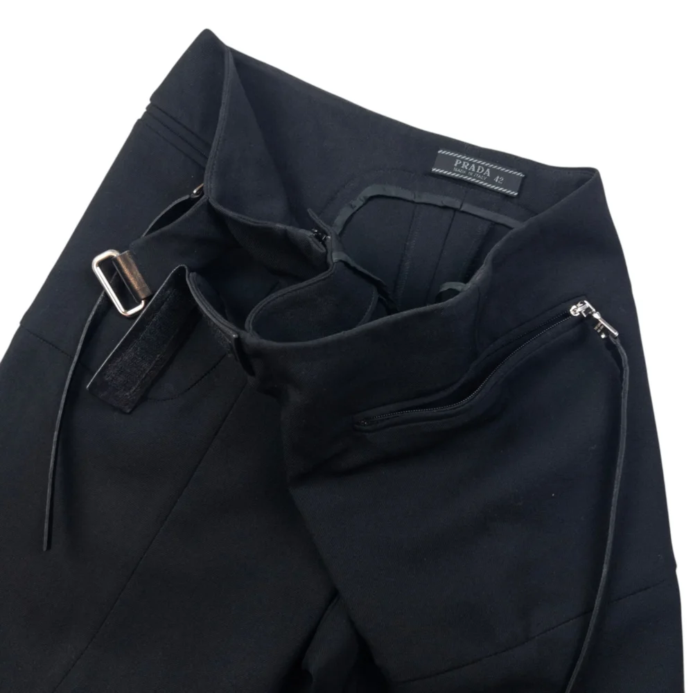 Vintage Prada Stretch Trousers Womens Size W30 - 5
