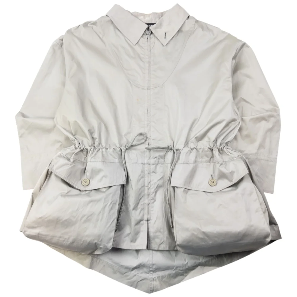 Vintage 90s Issey Miyake Windcoat Zip Up Rain Jacket Size L