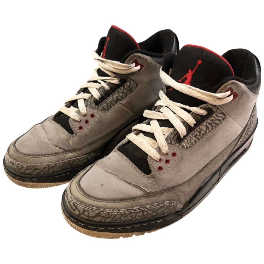 Vintage Nike Air Jordan 3 Retro Stealth Trainers Size UK 10