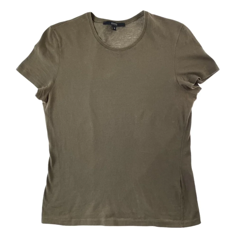 Vintage Gucci logo t shirt woman’s size S - 3