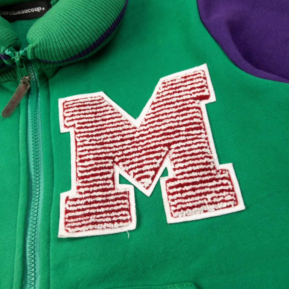 Vintage Mercibeaucoup By Issey Miyake Zip Up Varsity Jacket Size XS - 5