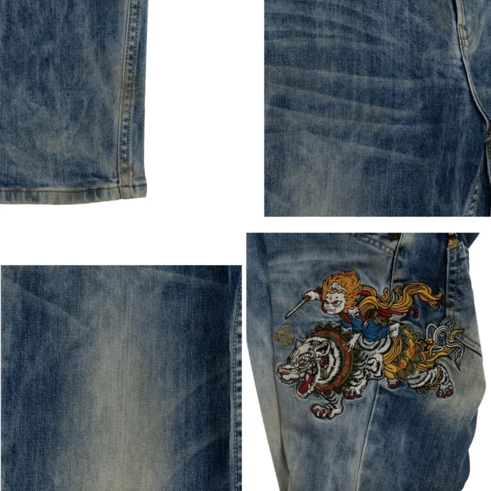 Vintage Monster Japanese Denim Jeans Size W38 - 4