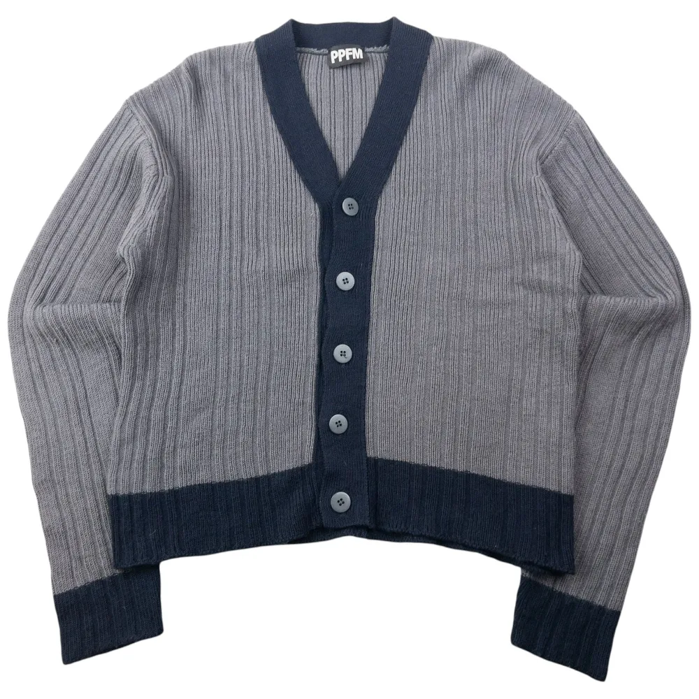 Vintage 2000s PPFM Ribbed Cardigan Size S