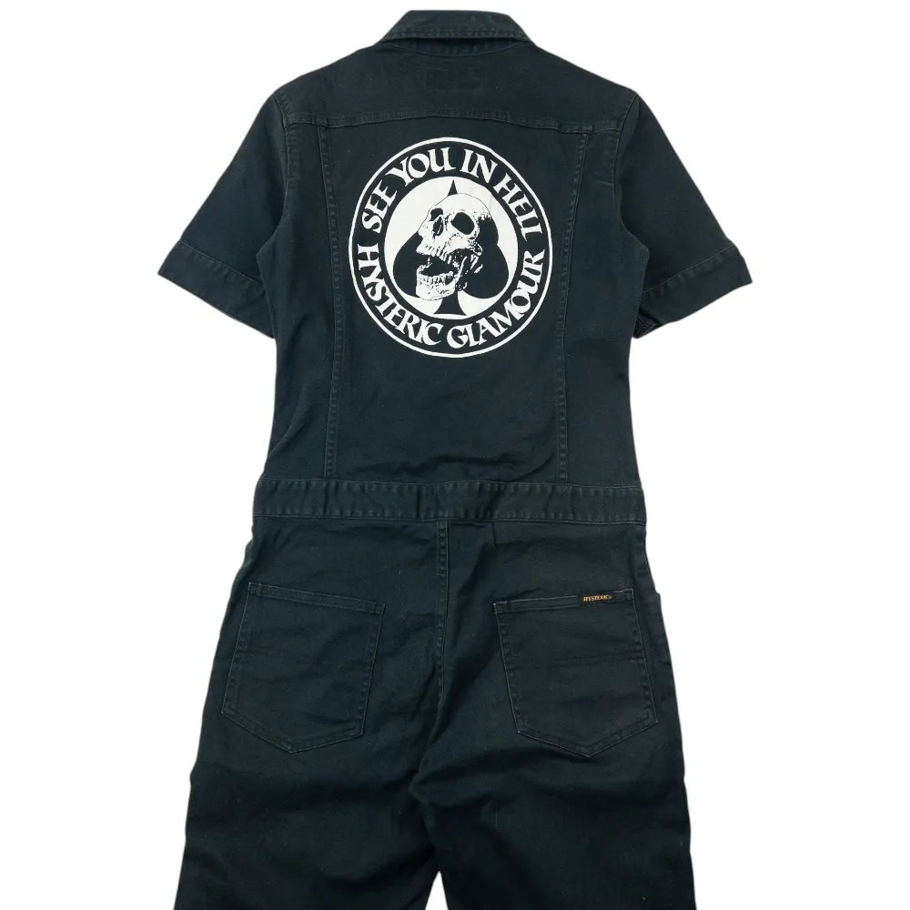 Vintage 2000s Hysteric Glamour See You In Hell Jumpsuit Womens Size S