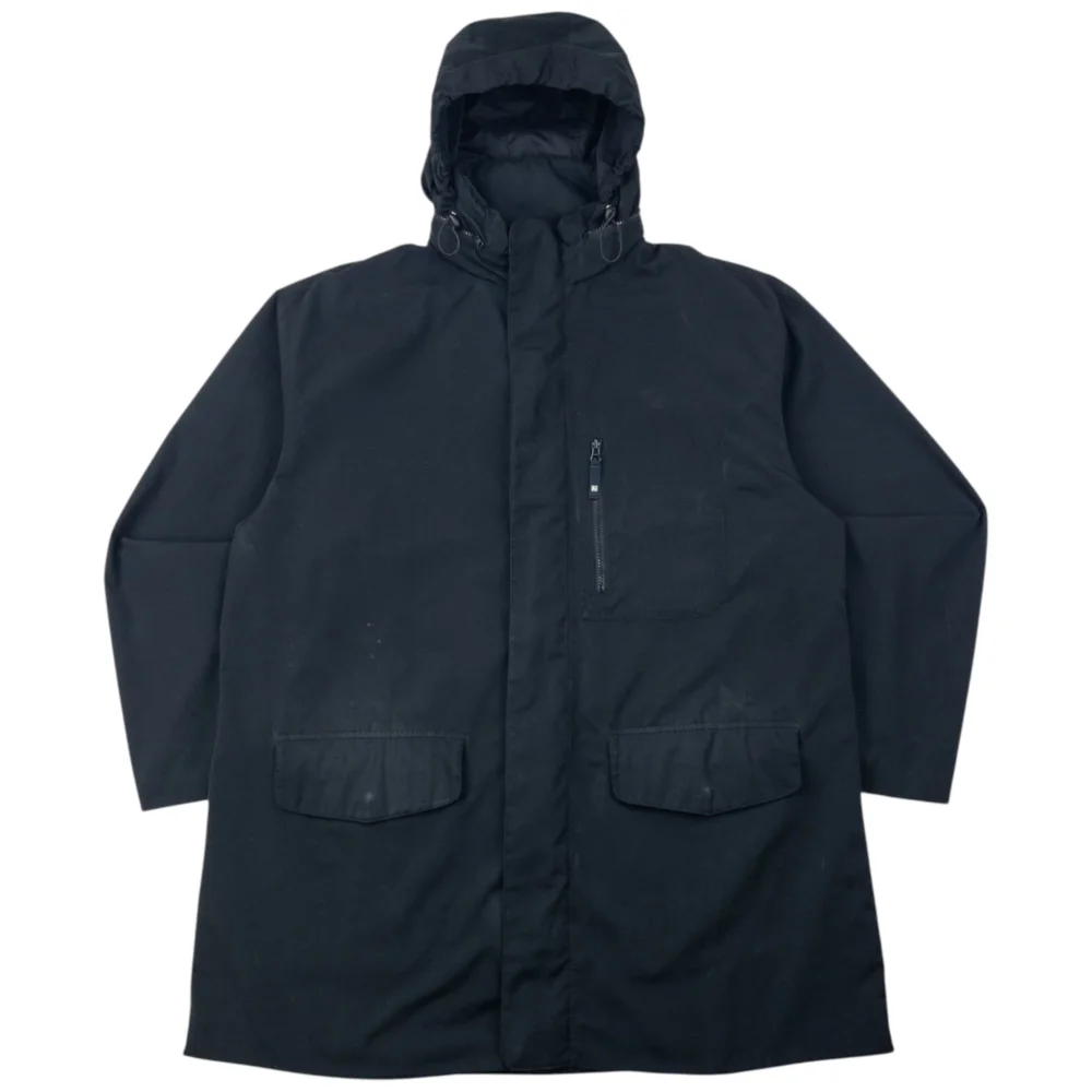 Vintage 2000s Armani Jeans Zip Up Rain Jacket Size XL