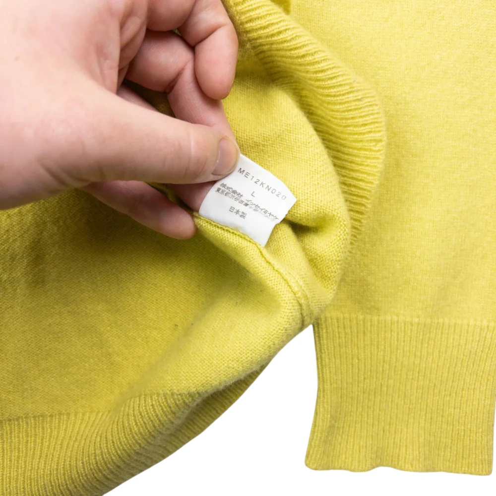 Vintage Issey Miyake MEN Wool Turtleneck Jumper Size M - 5
