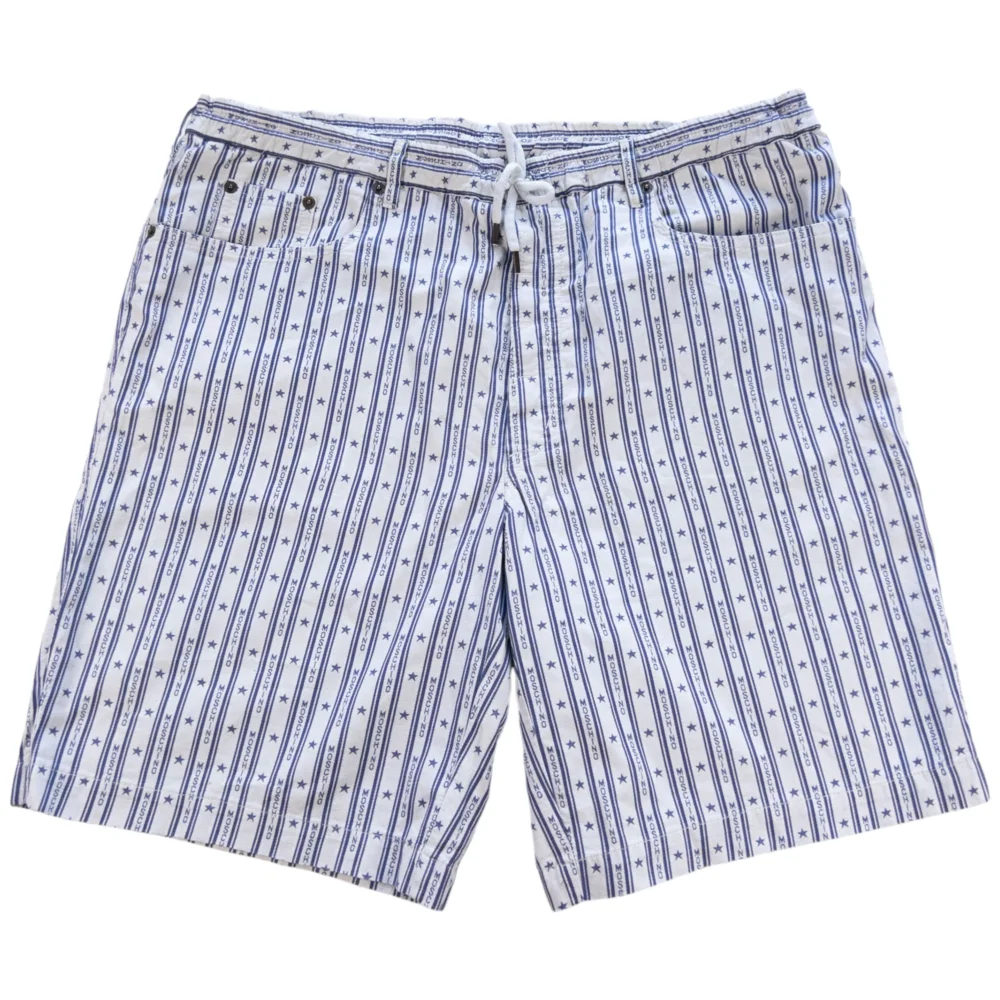 Vintage Moschino Monogram Shorts Size W37