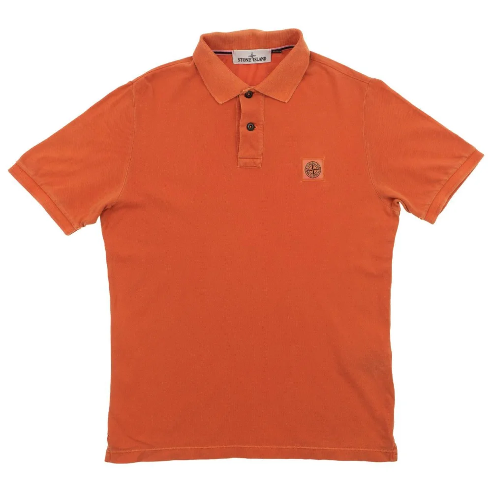 Vintage Stone Island Polo Shirt Size S