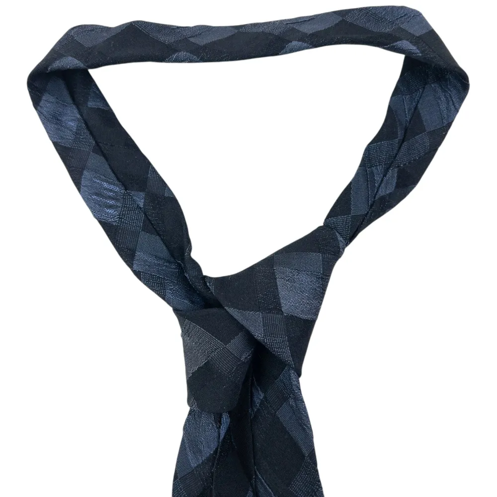 Vintage 90s Issey Miyake Pattern Silk Tie - 3