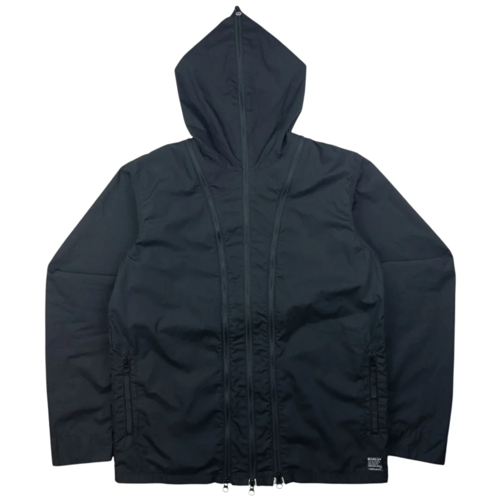 Vintage Oakley Full Zip Detachable Hooded Jacket Size M