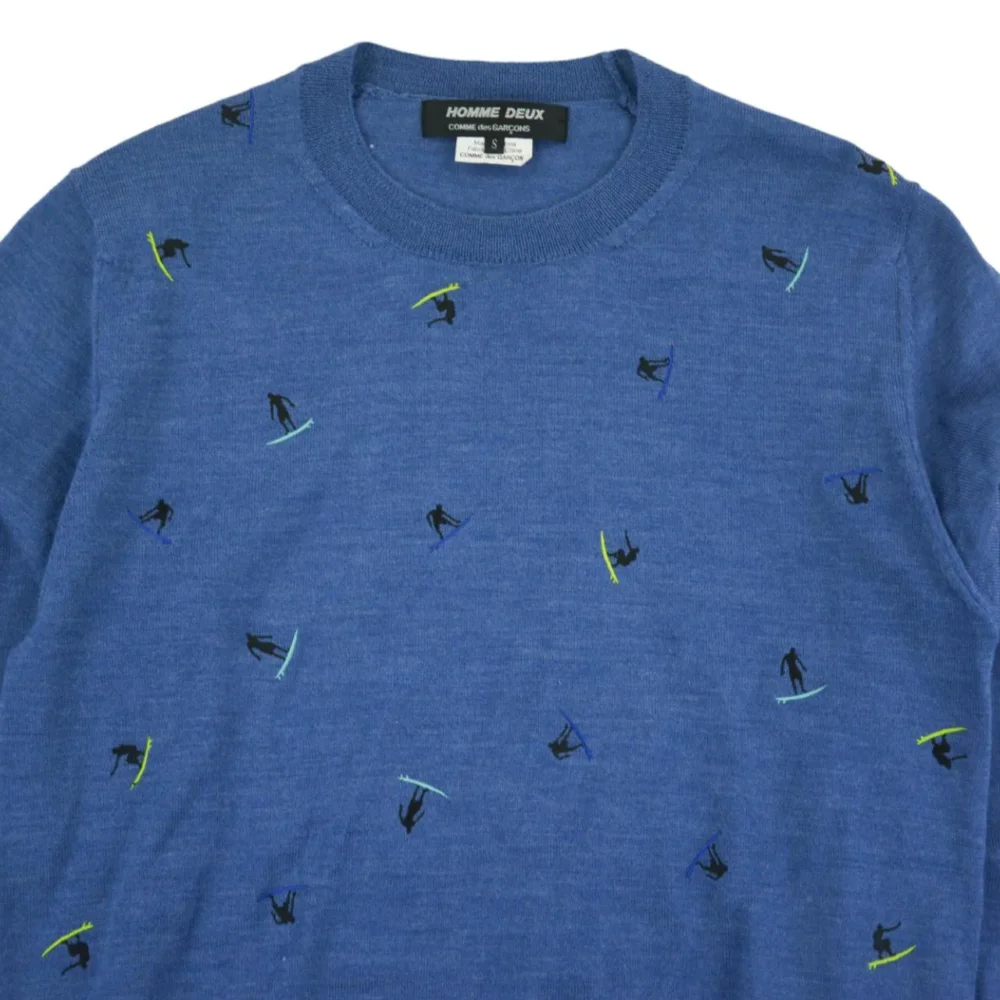 Vintage Comme des Garcons Surfers Knitted Jumper Size S - 3