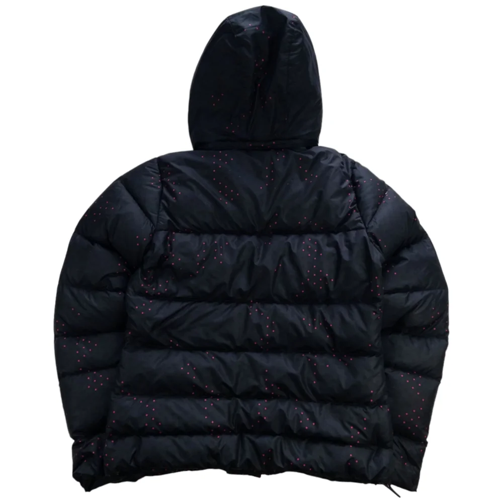 Vintage Nike Hooded Puffer Jacket Women's Size M - 2