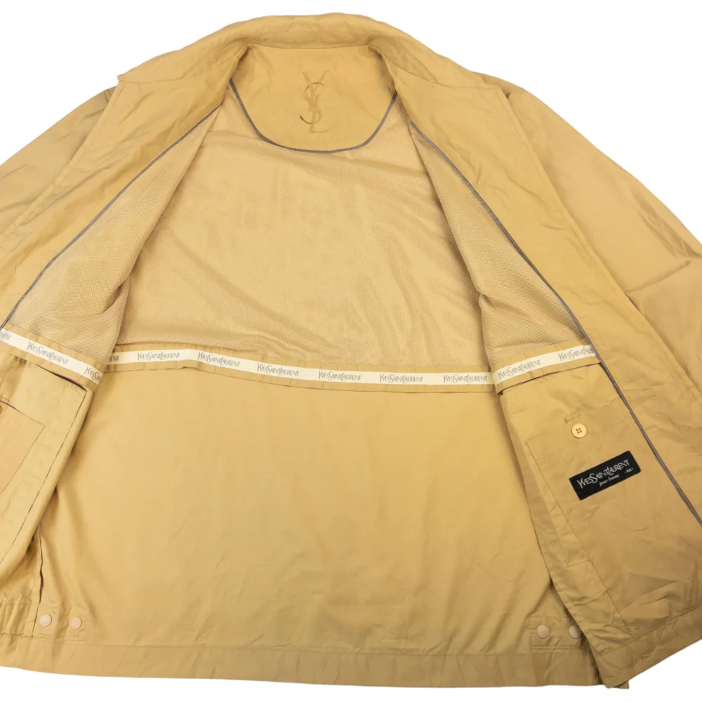 Vintage YSL Yves Saint Laurent Harrington Jacket Size XL - 4