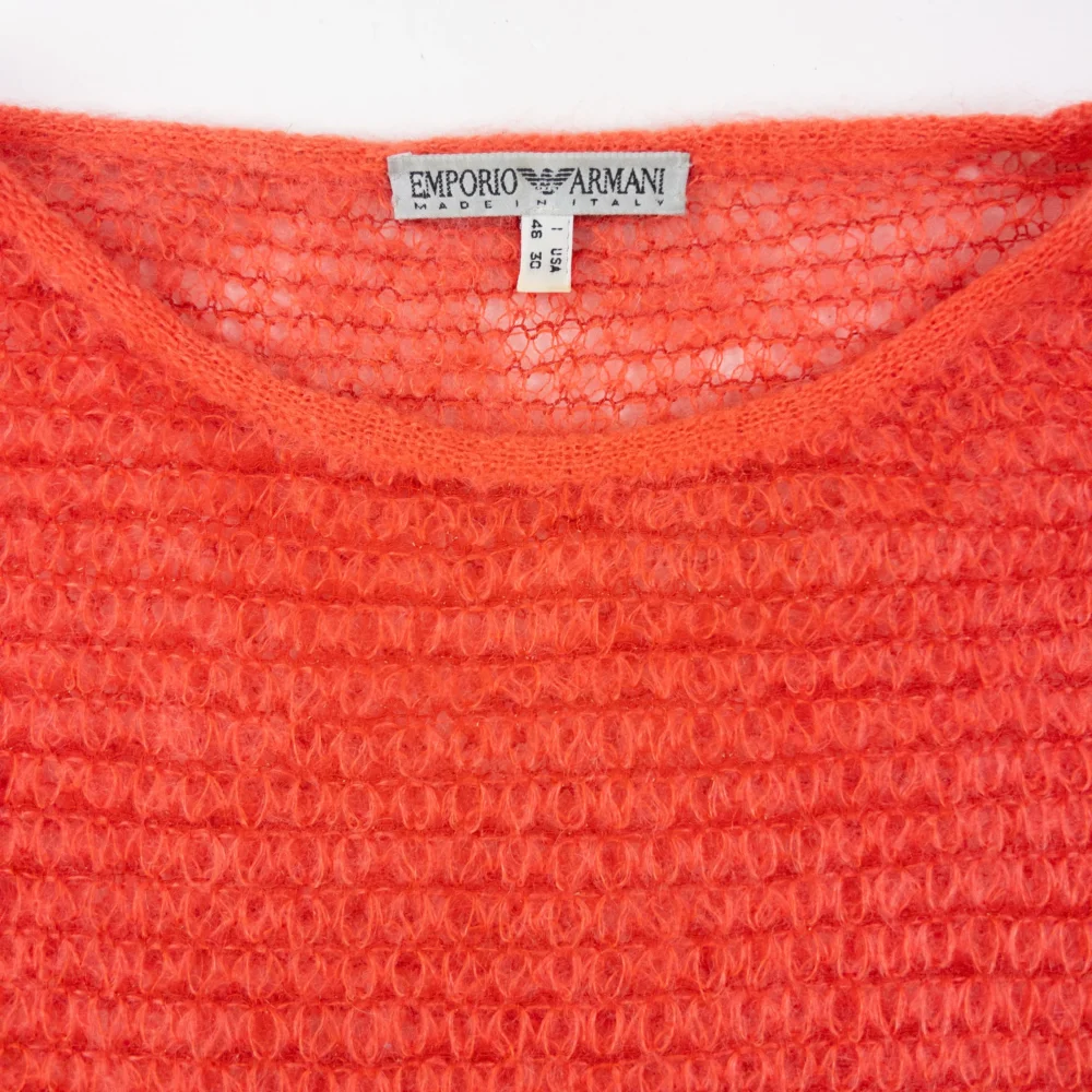 Vintage 80s Emporio Armani Mohair Knit Jumper Size XL - 3